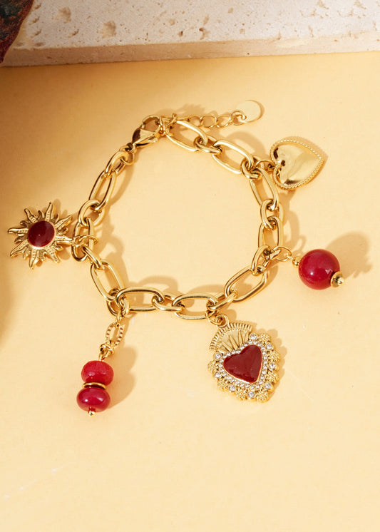 Bracelet Amour - acier inoxydable