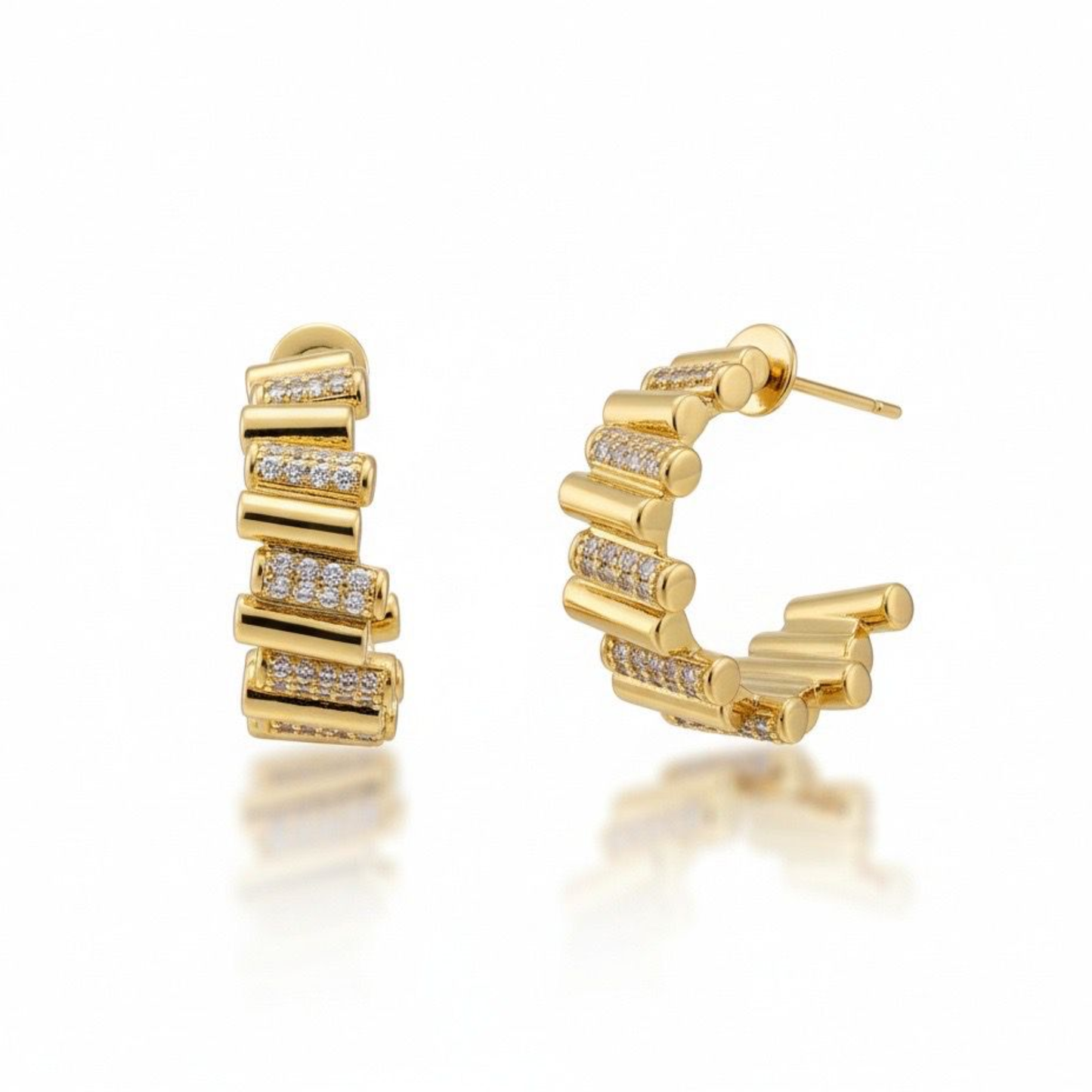 Les Boucles Soleil - acier inoxydable