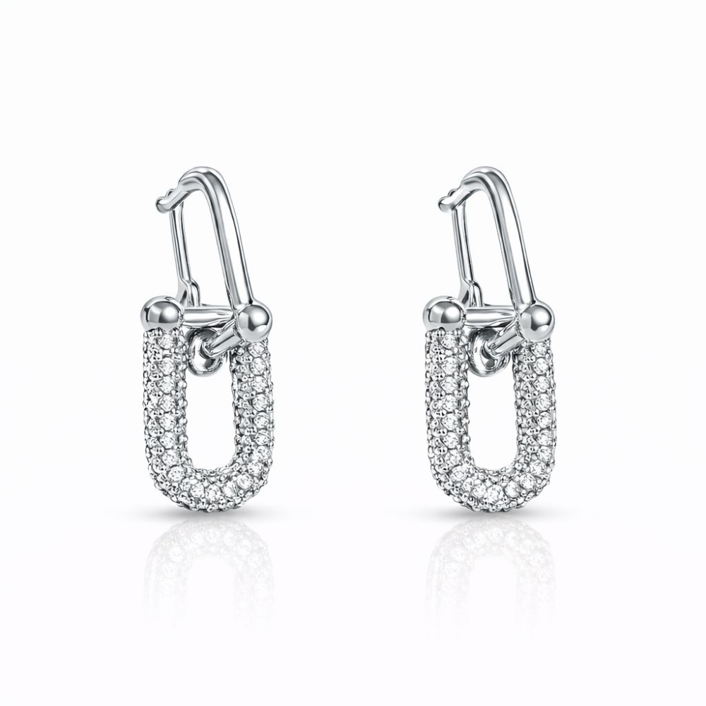 Les boucles Stella - acier inoxydable