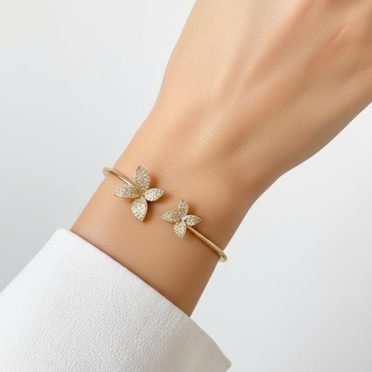Bracelet FLORA - acier inoxydable