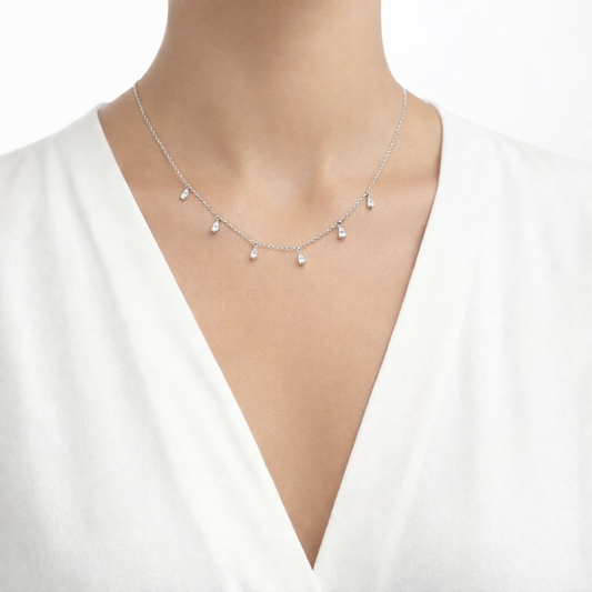 Collier Livia - acier inoxydable