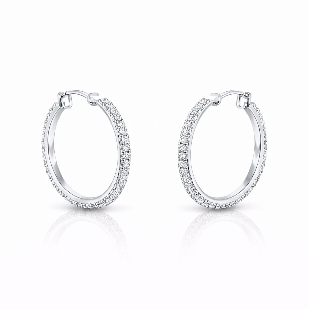 Les Boucles Divina - acier inoxydable