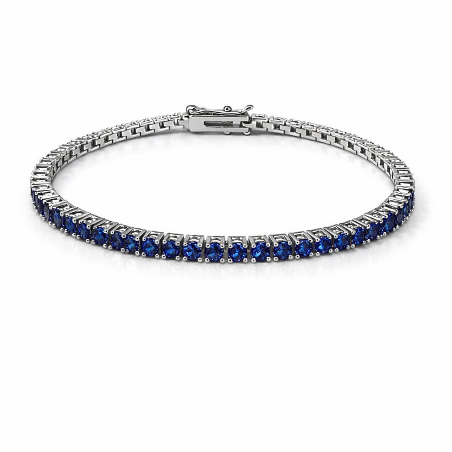 Bracelet éternité royal - acier inoxydable