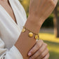 Bracelet Lizzy - acier inoxydable