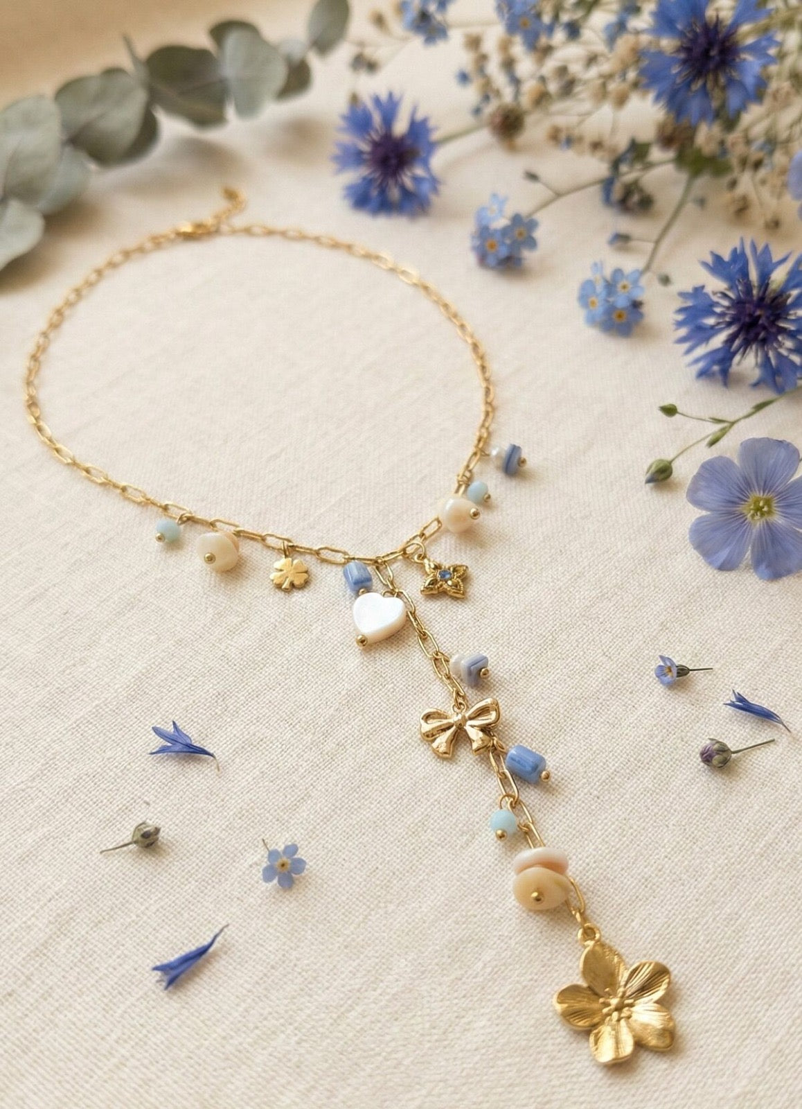 Collier y Méryl - acier inoxydable