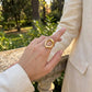 La bague Calipso - acier inoxydable