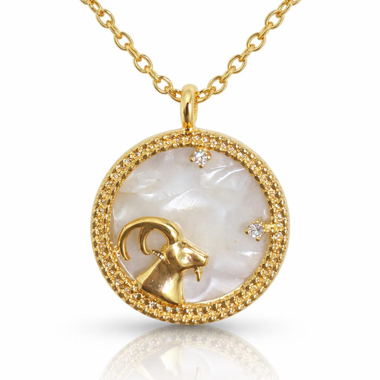 Collier horoscope - acier inoxydable