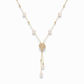 collier Y Saliha - acier inoxydable