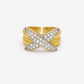 Bague Infinity Luxe - acier inoxydable