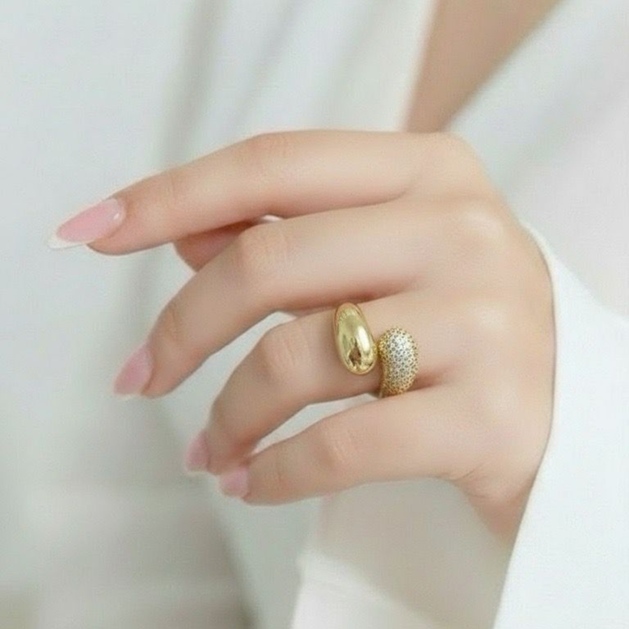 Bague Lien - acier inoxydable
