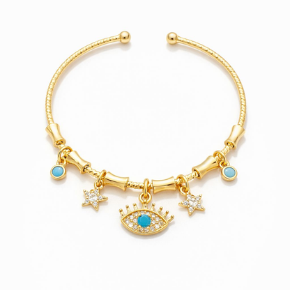 Bracelet Oeil protecteur - acier inoxydable