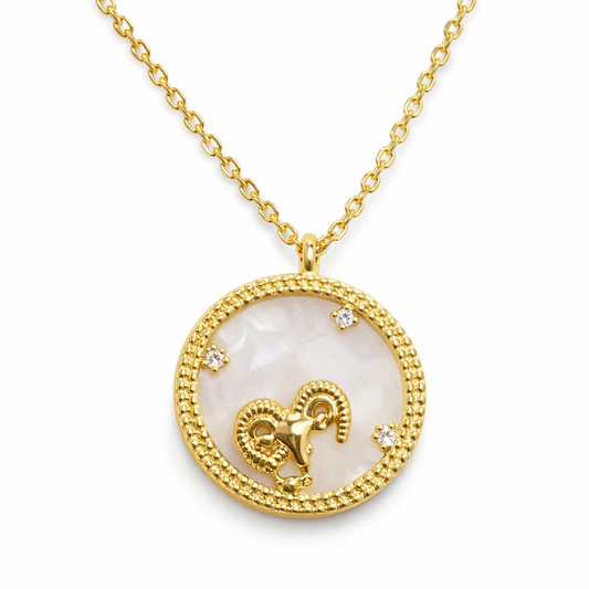 Collier horoscope - acier inoxydable