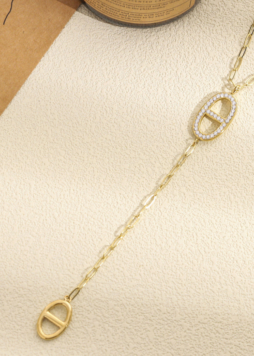 Collier y Capri - acier inoxydable