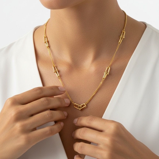 Collier Zoé - acier inoxydable