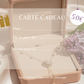 Carte cadeau