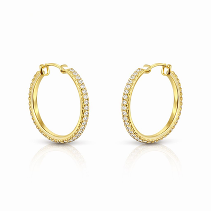 Les Boucles Divina - acier inoxydable