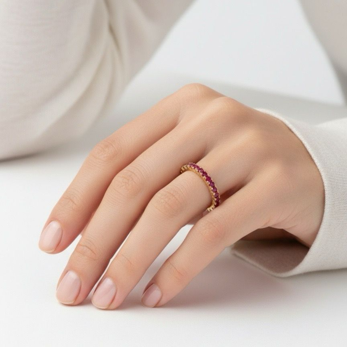 Bague Harmonie - acier inoxydable