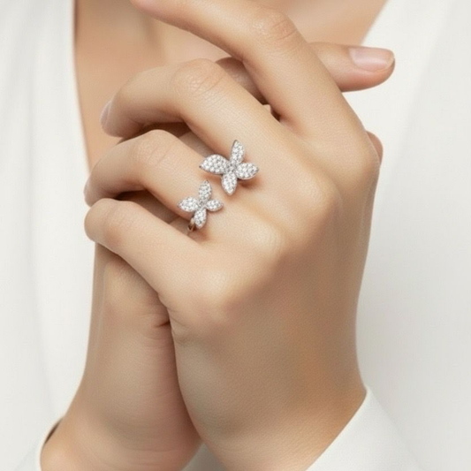 Bague Lumi - acier inoxydable