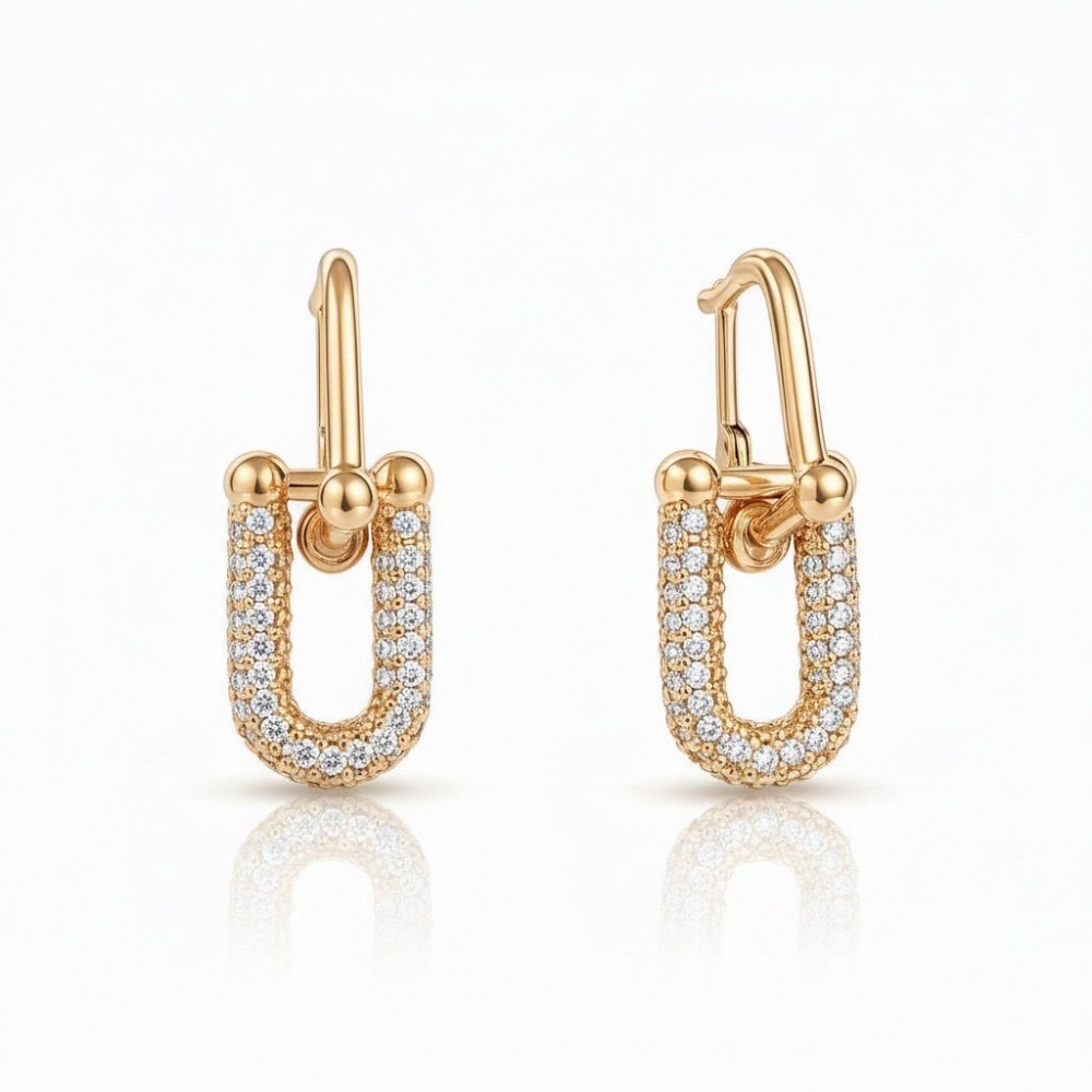 Les boucles  Stella - acier inoxydable