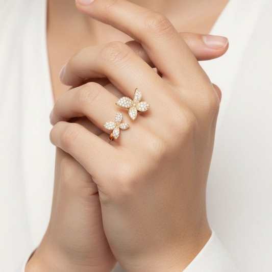 Bague Lumi - acier inoxydable