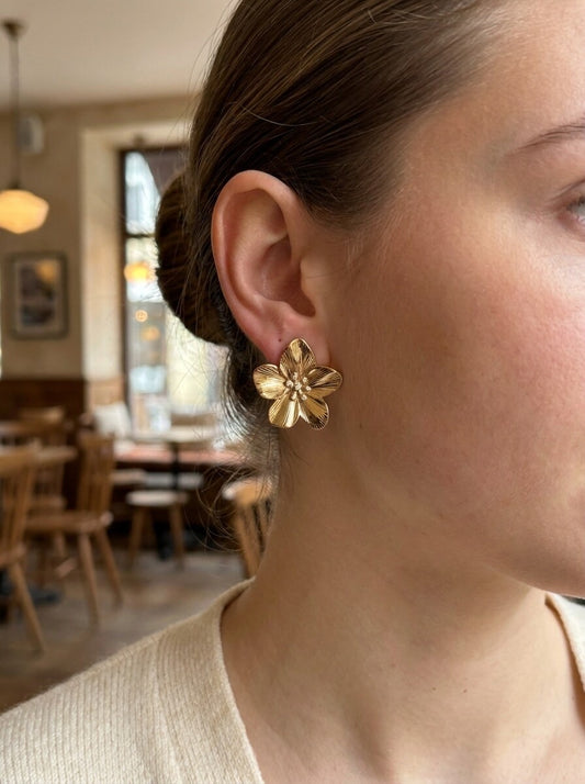 Boucle d’oreille Elora - acier inoxydable