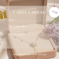 Carte cadeau