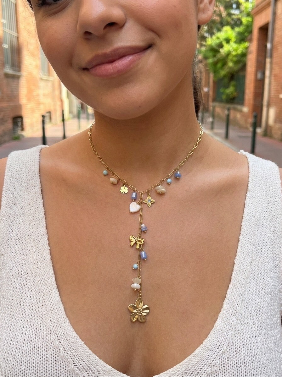 Collier y Méryl - acier inoxydable