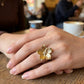 La bague Perla- acier inoxydable