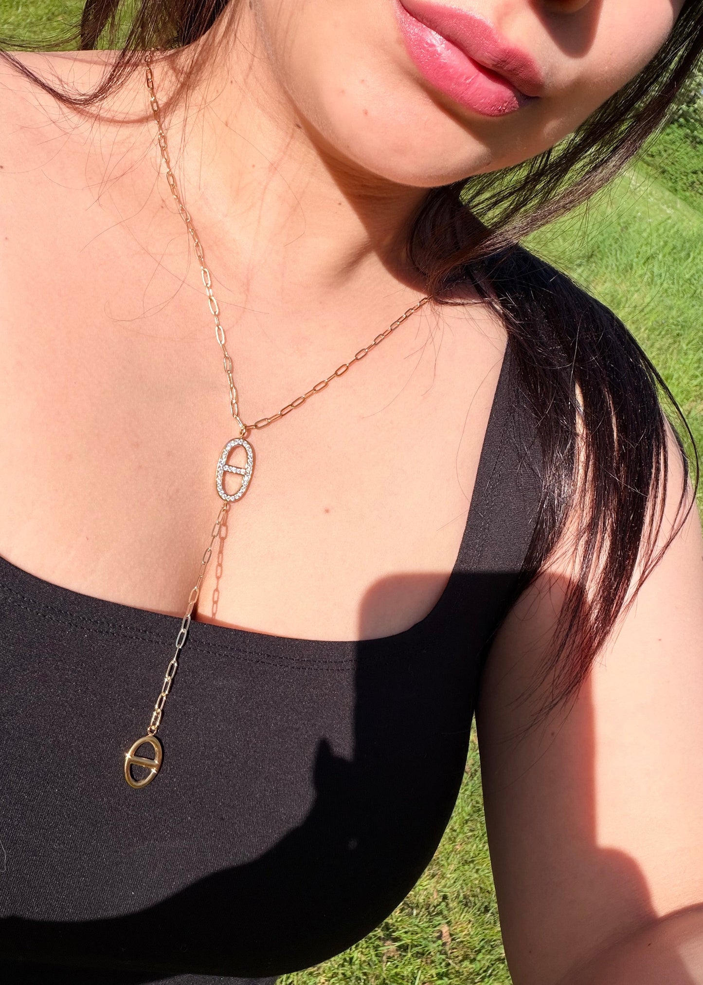 Collier y Capri - acier inoxydable