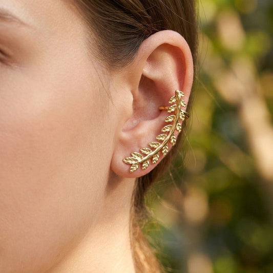 Boucle d’oreille Palmia - acier inoxydable