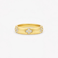 Bague Chance - acier inoxydable