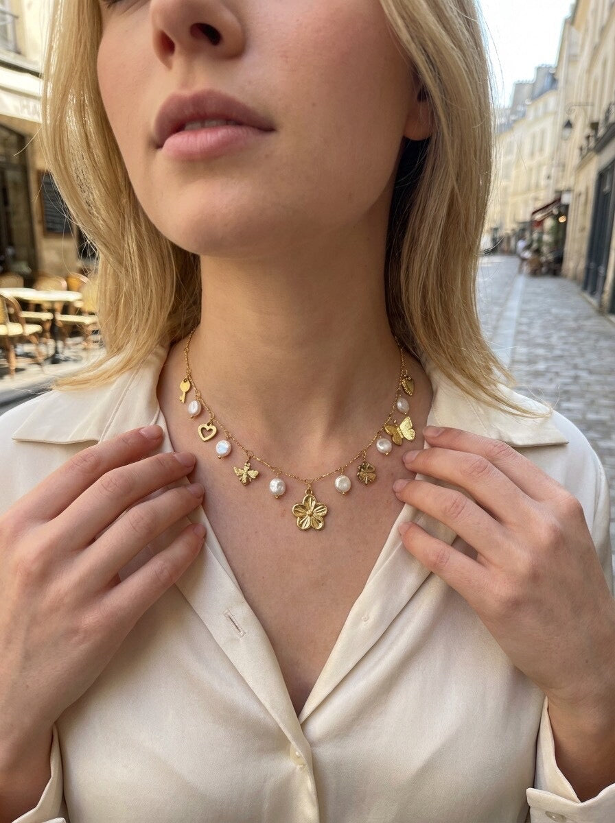 Collier Elsa - acier inoxydable