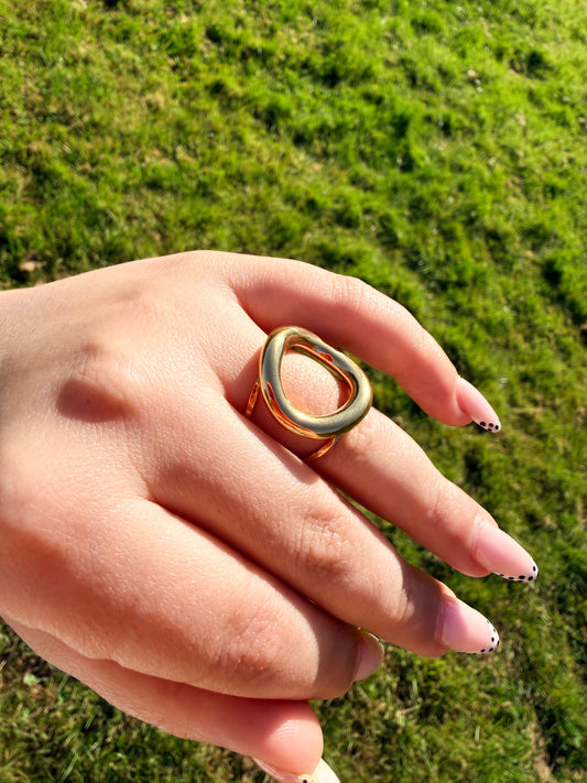 La bague Calipso - acier inoxydable