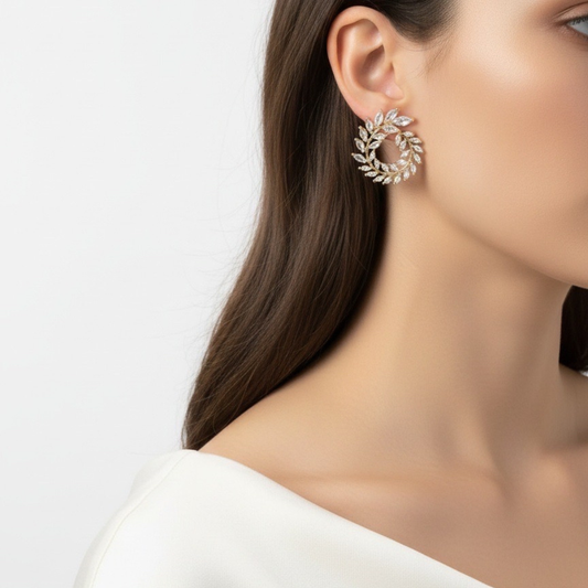 Les Boucles Couronne de Lumière - acier inoxydable