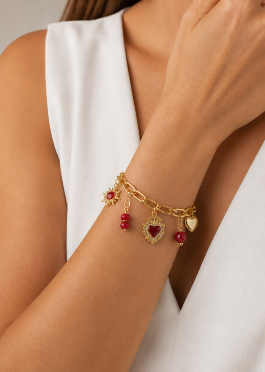 Bracelet Amour - acier inoxydable