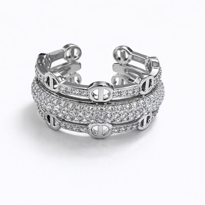 Bague Nova - acier inoxydable